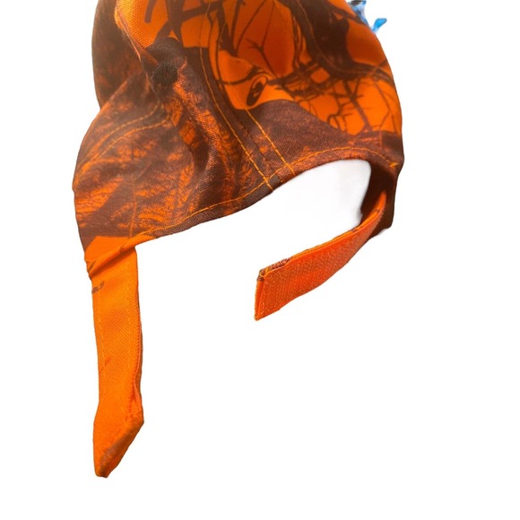 Mossy Oak Men's Safety Orange Hunting Hat Cap Adjustable Casual by Outdoor Cap - Picture 6 of 8